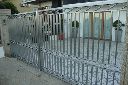 Grades em inox para exterior