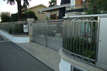Grades em inox para exterior